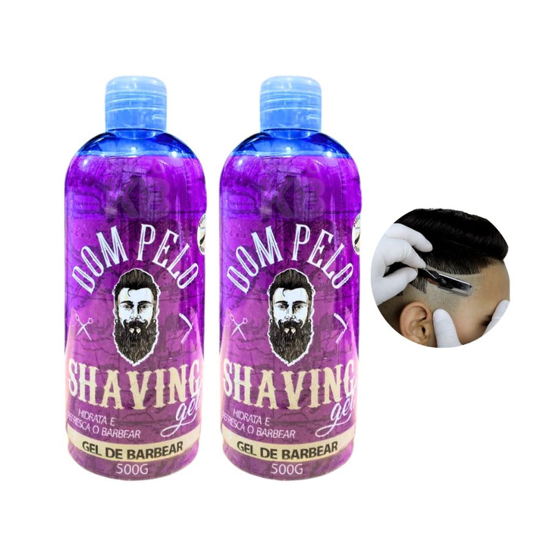 Gel De Barbear Shaving 500ml Slim Ultra Suave KIT 2 Unidades