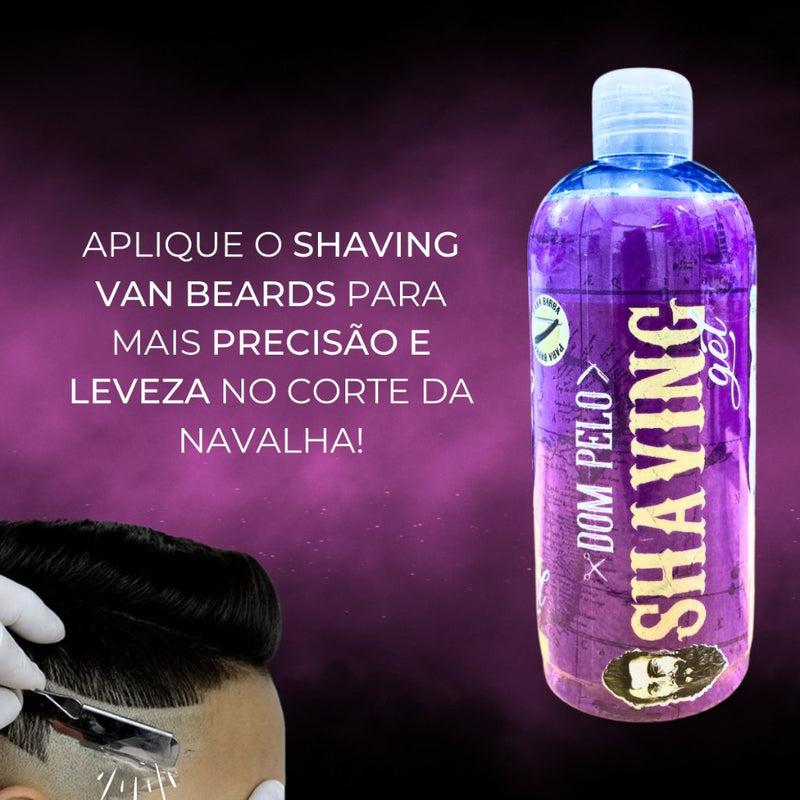 Gel De Barbear Shaving 500ml Slim Ultra Suave KIT 2 Unidades