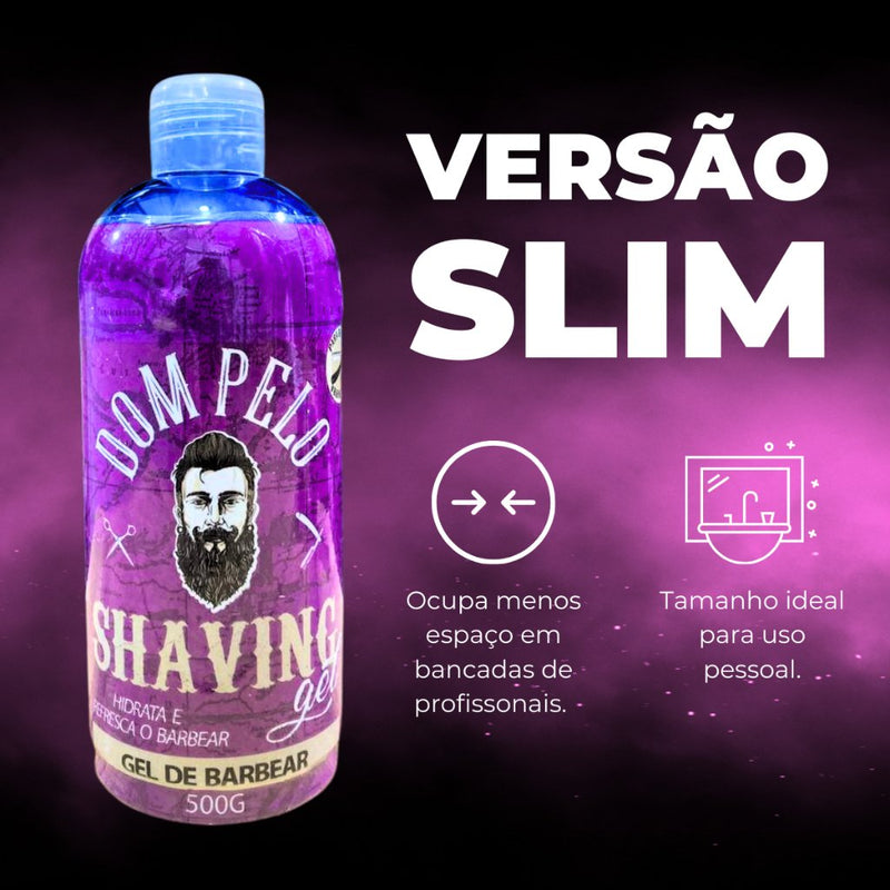 Gel De Barbear Shaving 500ml Slim Ultra Suave