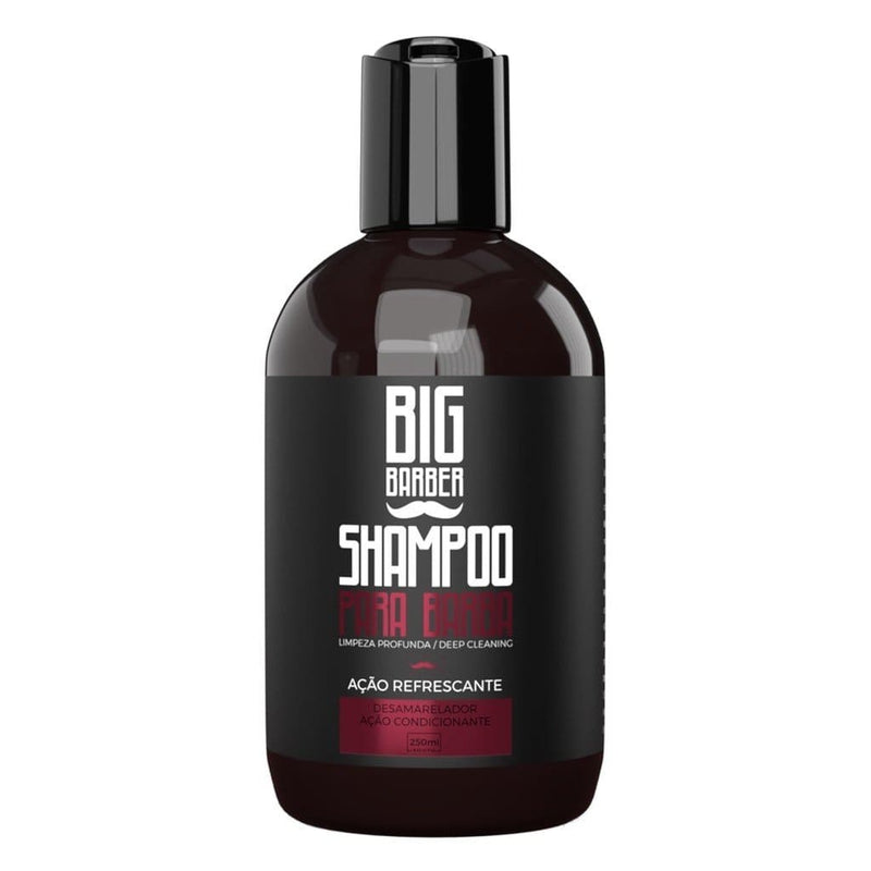 Kit Big Barber Shampoo + Condicionador 250ml Caixa C/ 2 Unidades