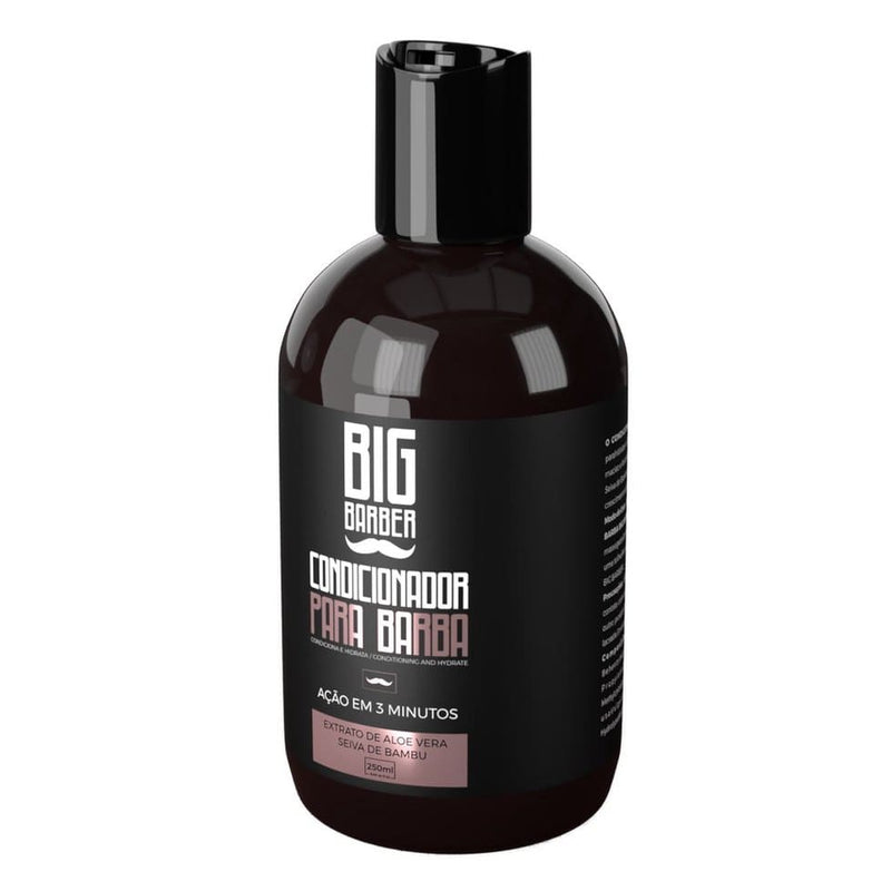 Kit Big Barber Shampoo + Condicionador 250ml Caixa C/ 2 Unidades