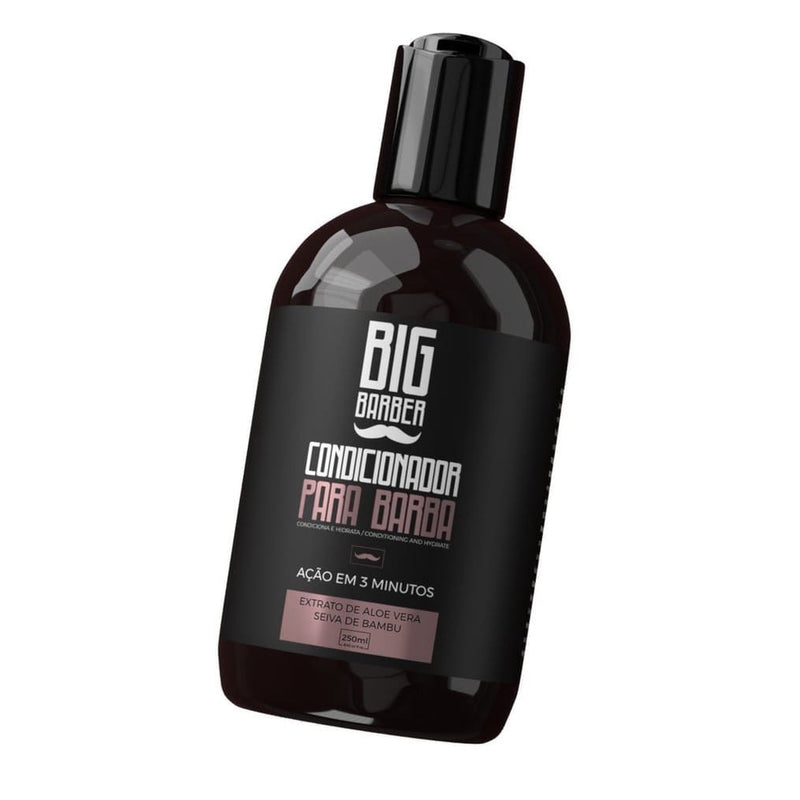 Kit Big Barber Shampoo + Condicionador 250ml Caixa C/ 2 Unidades