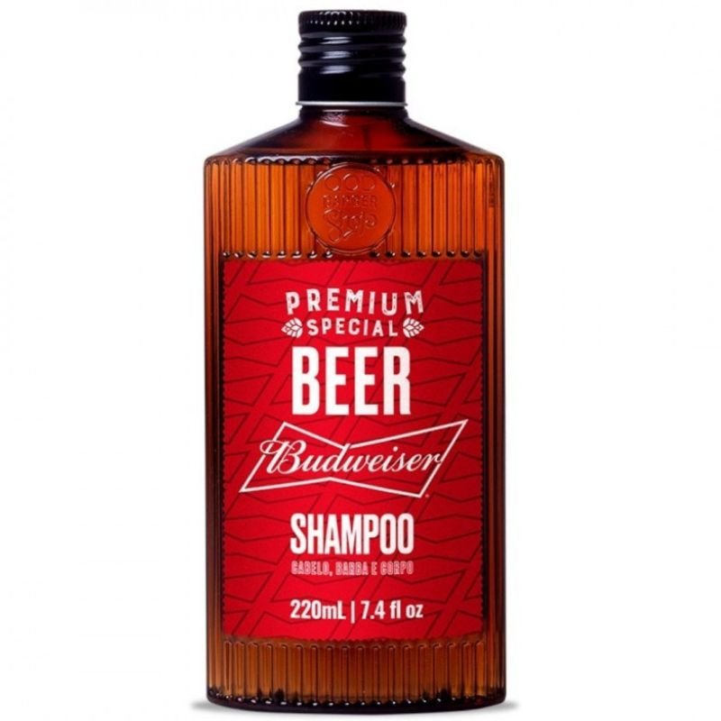 Shampoo Budweiser Premium Especial 220 ml