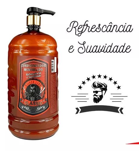 Shampoo Mentolado Silver Line Classic 2 Litros