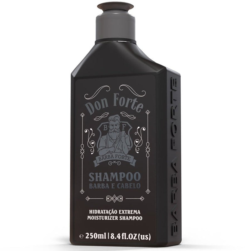 Shampoo Hidratação Extrema Don Forte 250mL Barba Forte