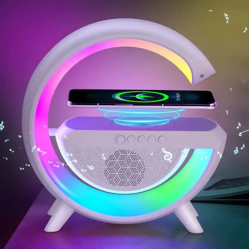 G-Speaker Smart Station - Luminária, Caixa De Som e Carregador