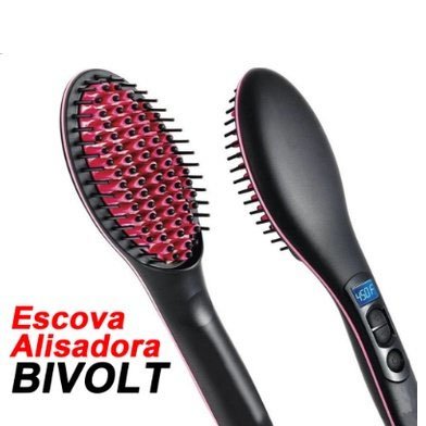 Escova Elétrica Alisadora Pro Bivolt