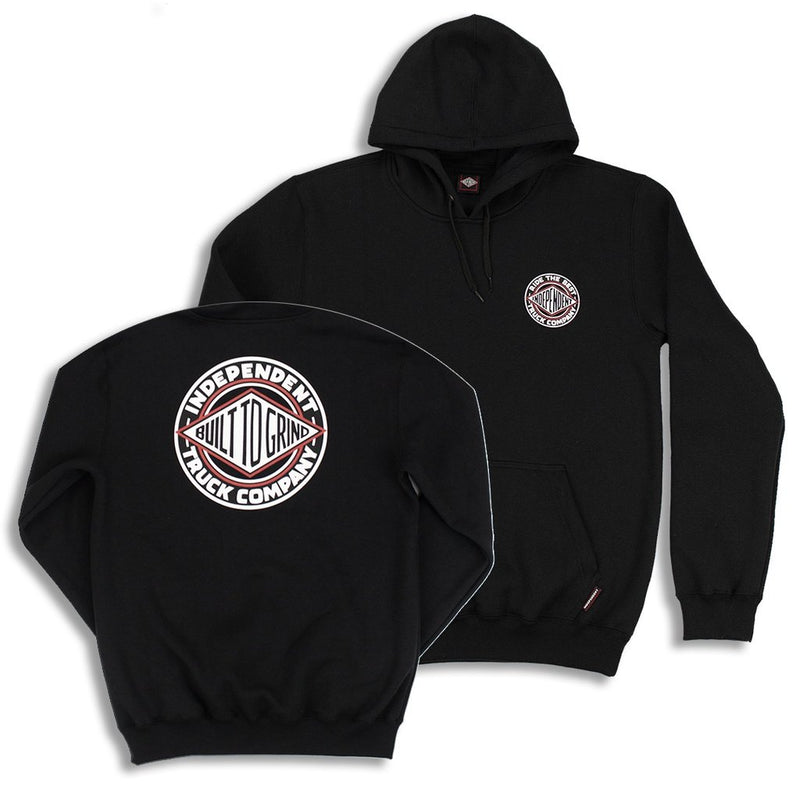 Moletom Canguru Independent Skate Btg Summit Hooded Preto