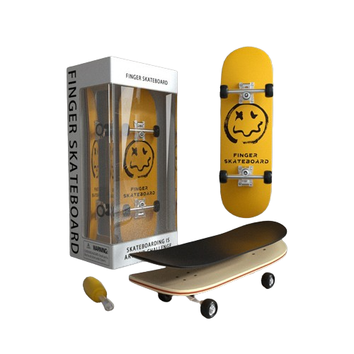 Fingerboard Amarelo Tech Deck