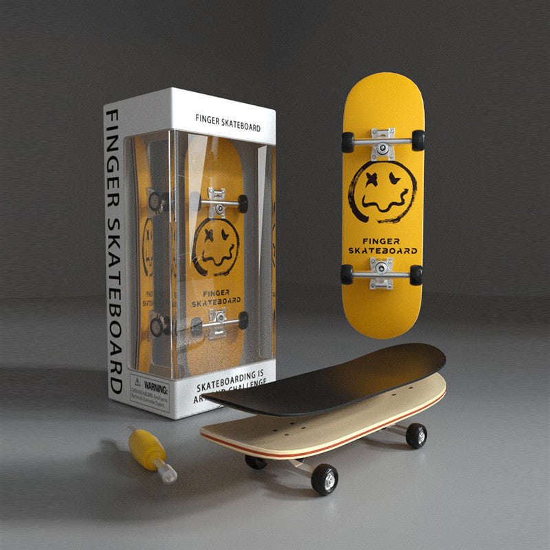 Fingerboard Amarelo Tech Deck