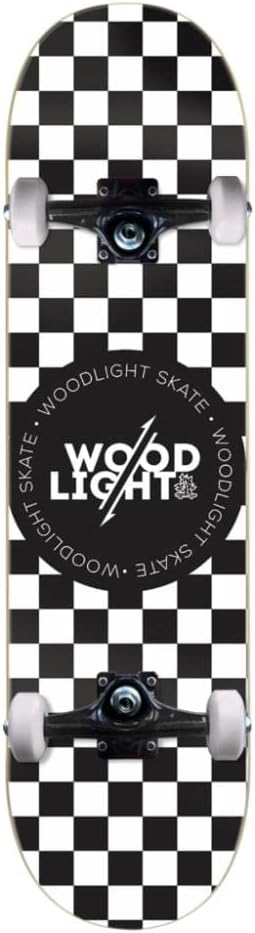 Skate Wood Light Quadriculado Completo