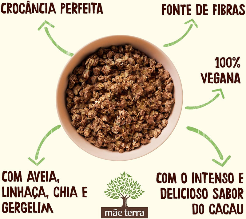 Granola Cacau Mãe Terra 800G