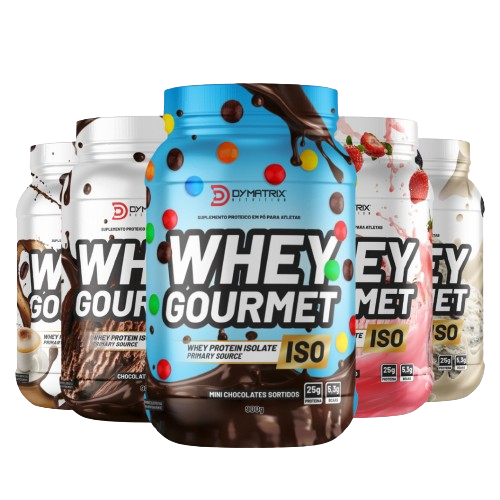 Whey Protein Gourmet Isolado Dymatrix Nutrition 900g Iogurte de Coco