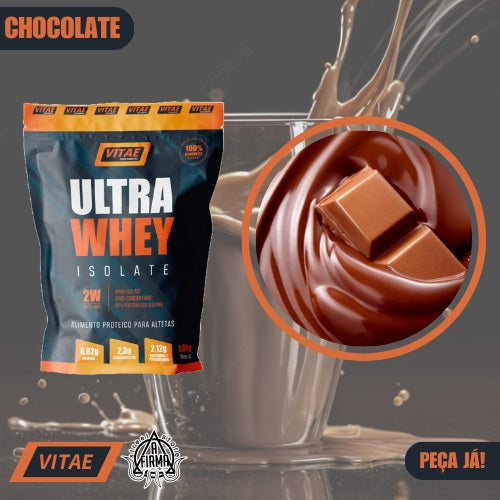 Ultra Whey Protein Isolate Vitae 1.8kg Refil - 8 Sabores