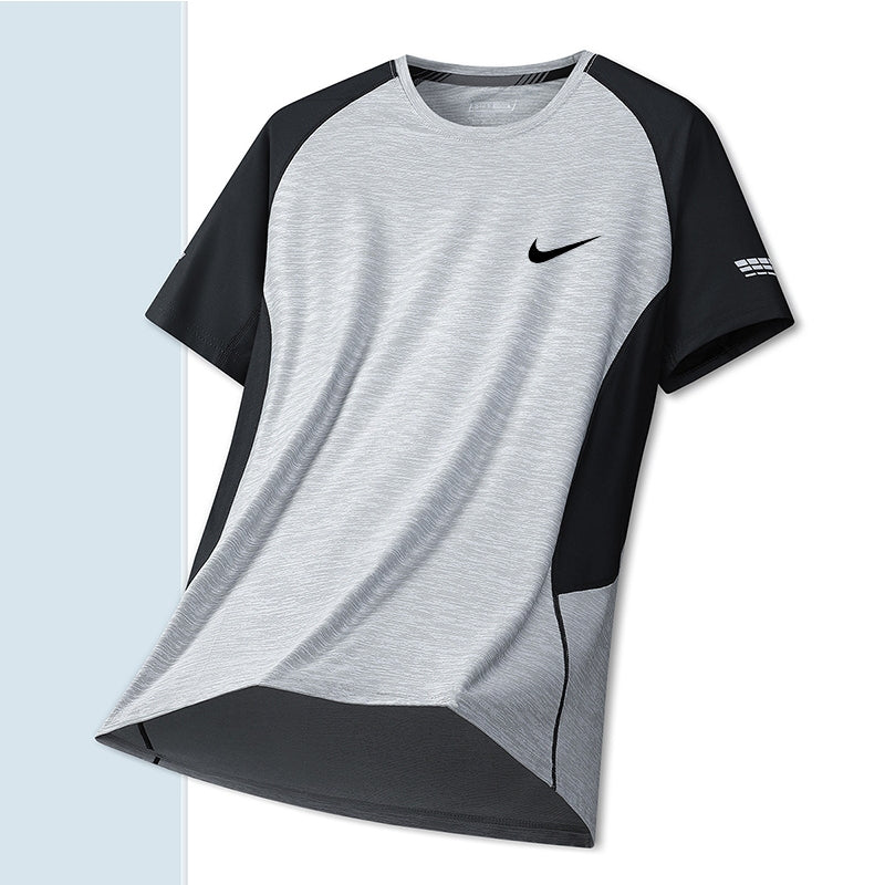 Camisa de Seda Nike Treino - Cinza/Verde/Preto/Azul