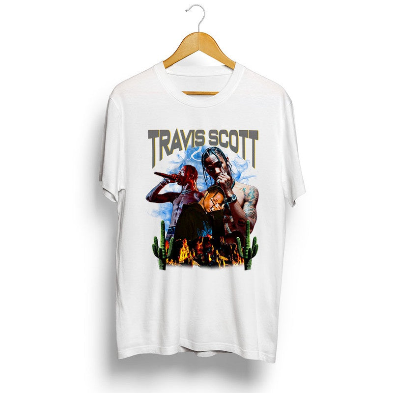 Camiseta Travis Scott Trap Branco