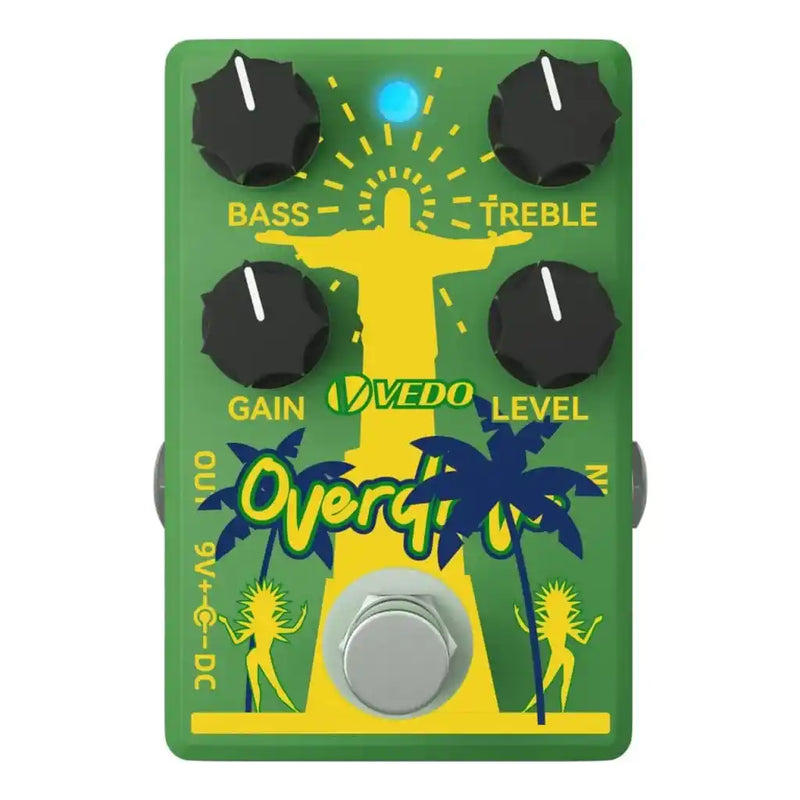 Pedal Vedo Overdrive True Bypass - Guitarra