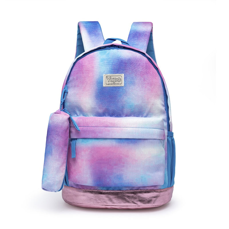 Mochila Yupe Tie Dye Notebook + Estojo