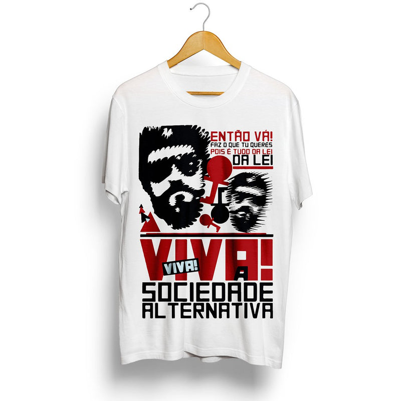 Camiseta Raul Seixas Sociedade Alternativa Branca