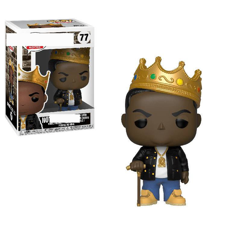 Funko Pop Notorious B.I.G with Crown 77