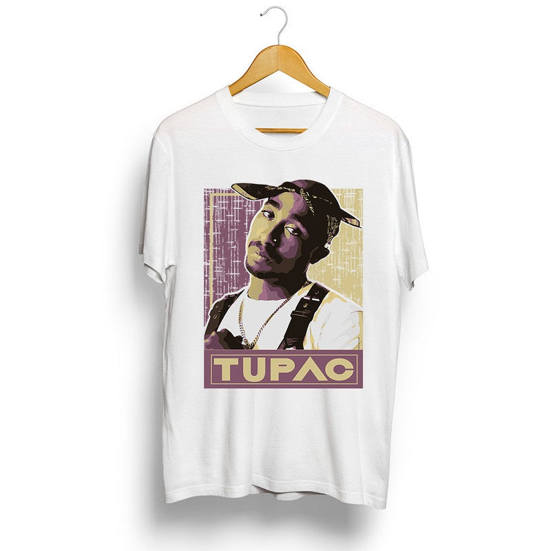 Camiseta Tupac Shaku Beca Branco