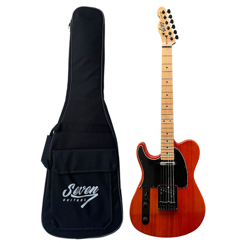 Guitarra Canhoto Seven STC-307 LH + Bag Ambar