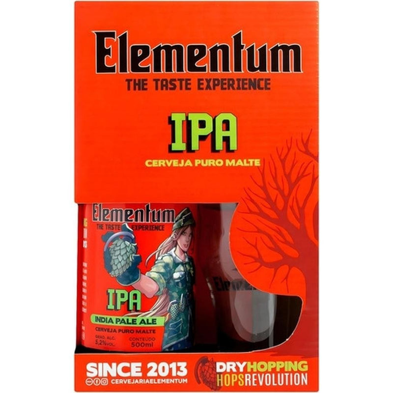 Kit Elementum Ipa 500ml + Copo Oficial