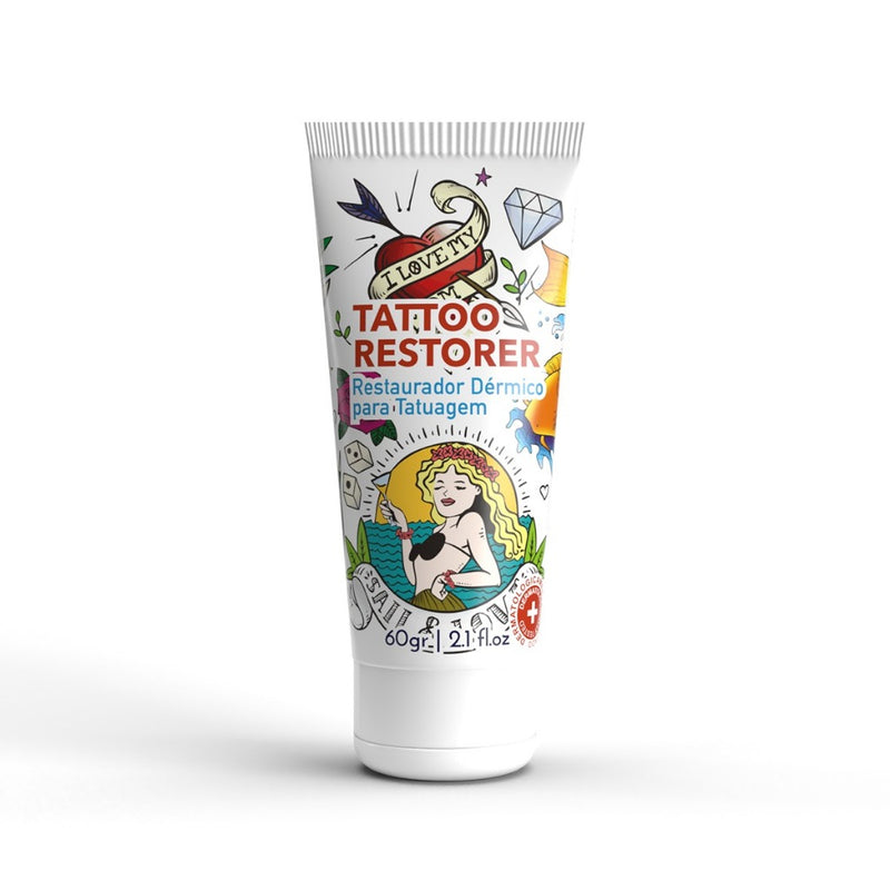 Restaurador Dérmico Tattoo Restorer Tatuagem Viva 60g