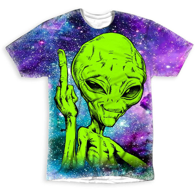 Camiseta Et Alien Psicódelico Galaxy