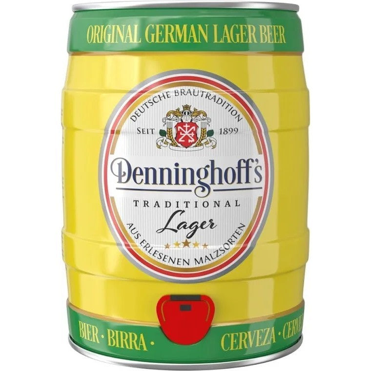 Barril De Cerveja Alemã Denninghoffs Lager 5 Litros 5L