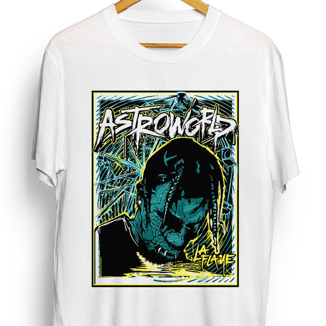 Camiseta Travis Scott Astroworld Branco