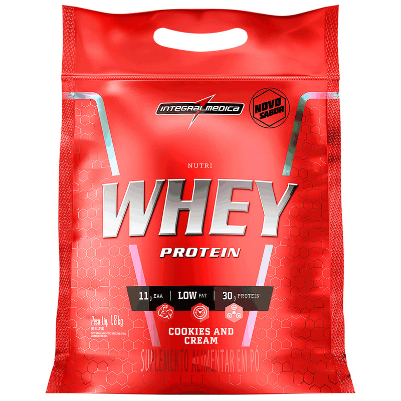 Whey Protein Nutri Whey 900g Refil Integral Médica