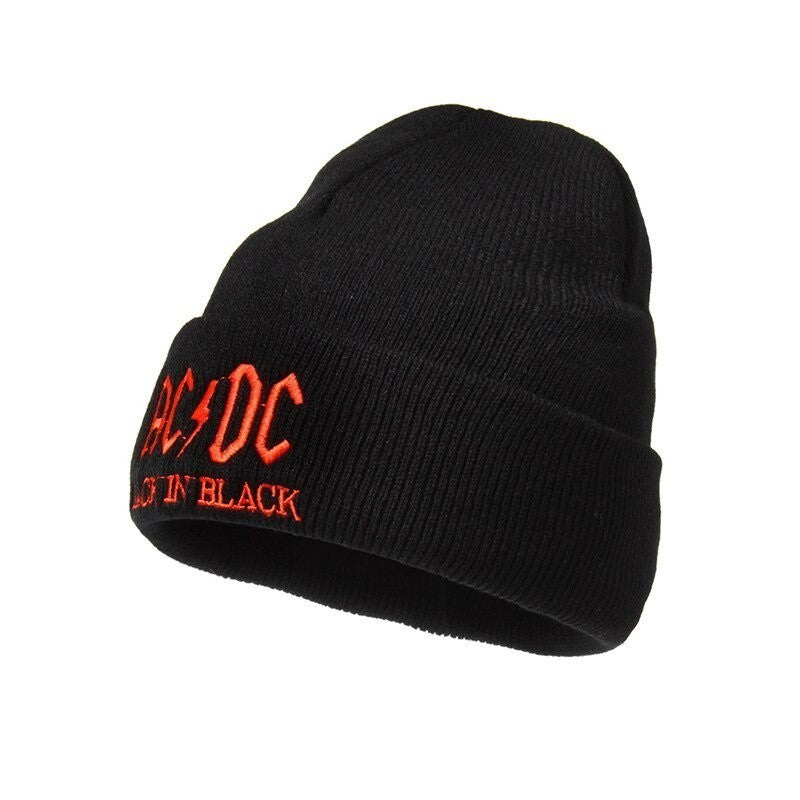 Gorro AC/DC - Preto Vermelho