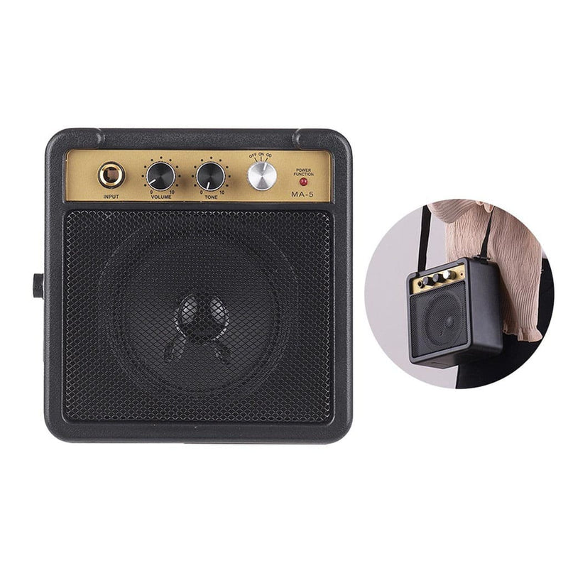 Mini Amplificador de Guitarra Amp Speaker 5W