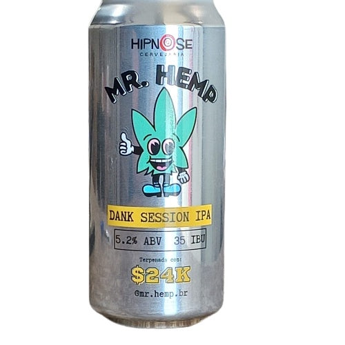 Cerveja Terpenada Hipnose Mr. Hemp Dank Session IPA 473ml