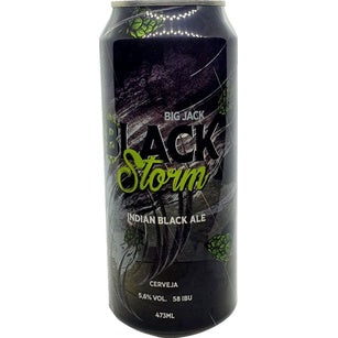 Cerveja Big Jack India Black Ale Black Storm 473ml