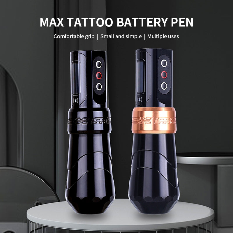 Máquina PEN Max Tattoo Sem Fio Coreless