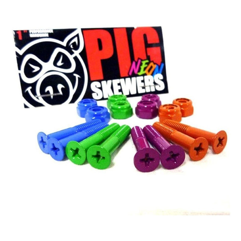 Parafusos de Base Pig Skewers Neon Phillips 1"