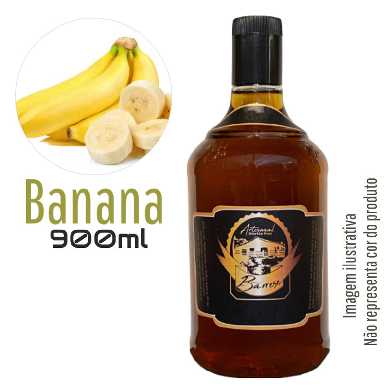 Cachaça Artesanal de Banana 900ml