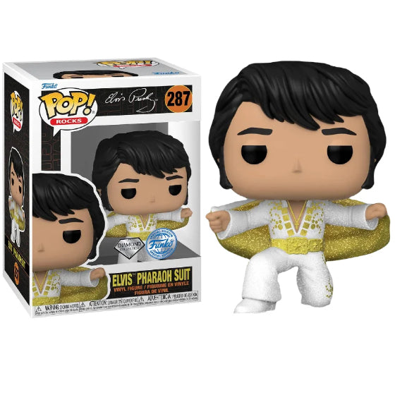 Funko Pop Elvis Presley Pharaoh Suit Diamond 287