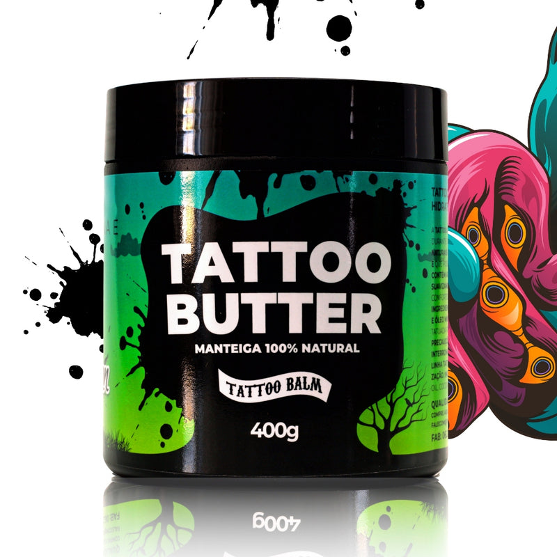 Vaselina Tattoo Balma Manteiga Vegana 400g Tattoo Butter