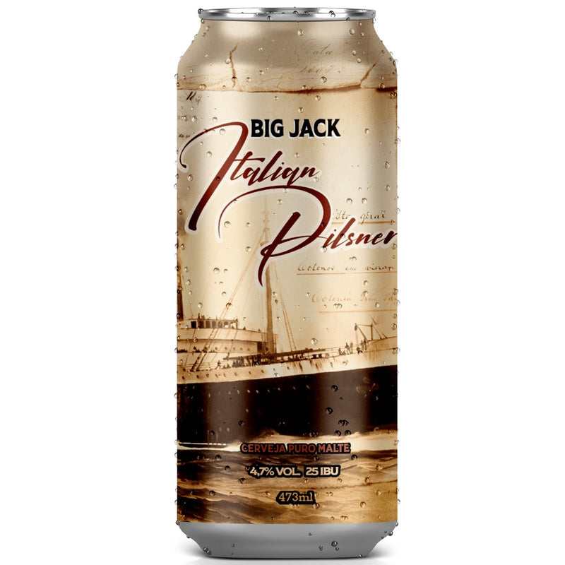 Cerveja Big Jack Italian Pilsener 473ml