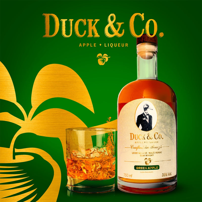 Whisky Duck & Co Maçã Verde 750ml