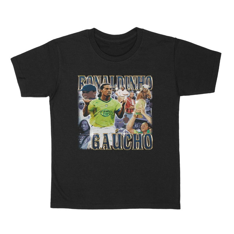 Camiseta Ronaldinho Gaúcho Tee - Preto