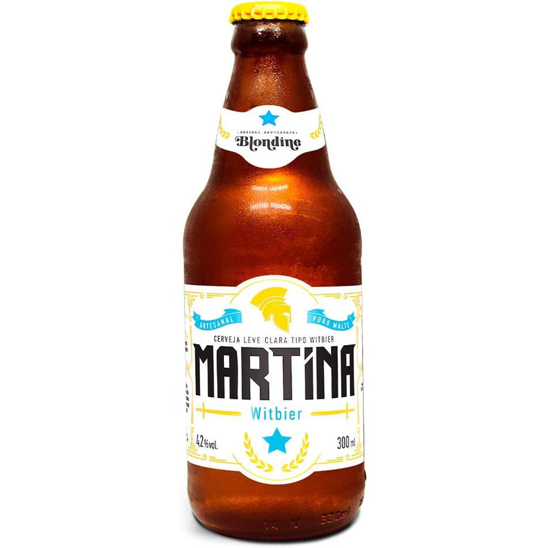 Cerveja Blondine Martina Witbier 300ml