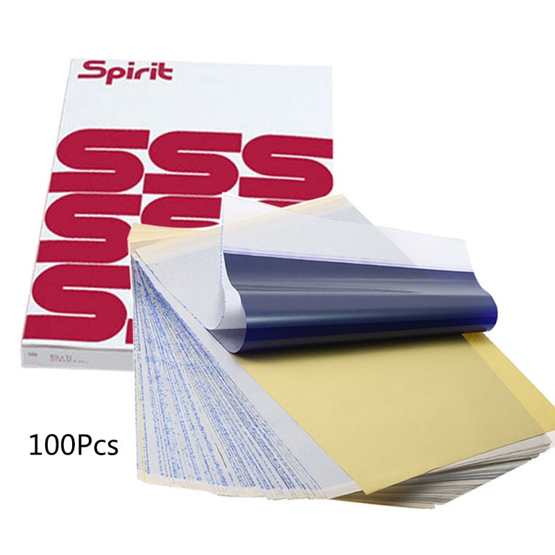 Papel Spirit A4 Stencil Carbon - 100 Unidades