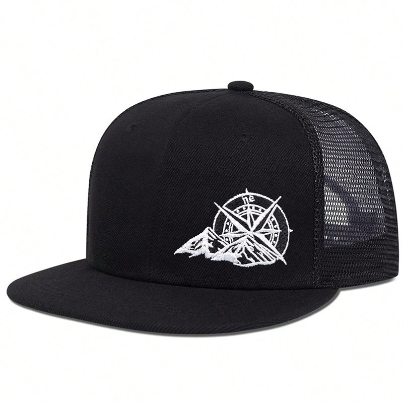 Snapback Compass Mountain Preto