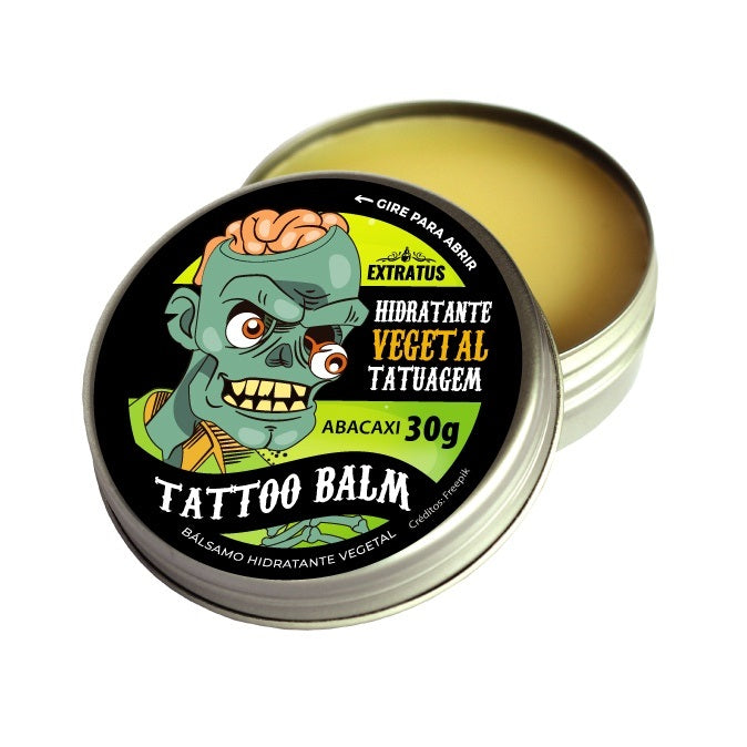 Pomada Tattoo Balm Aftercare Hidratante Abacaxi 30g