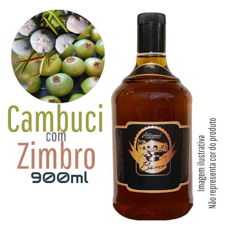 Licor Artesanal de Cambuci com Zimbro 900ml