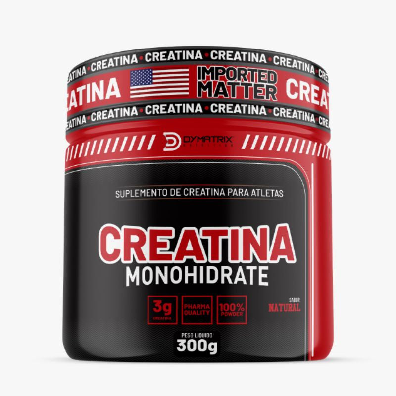 Creatina Monohidratada 300g Dymatrix 100% Pura